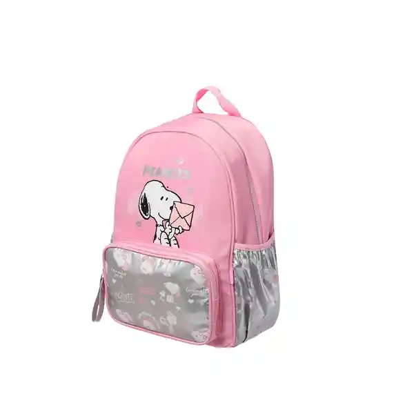 Maleta Escolar Snoopy Candy Aqua Serie Miniso