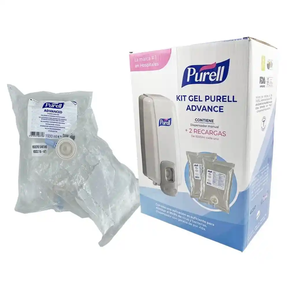 Purell Dispensador de Gel Antiséptico