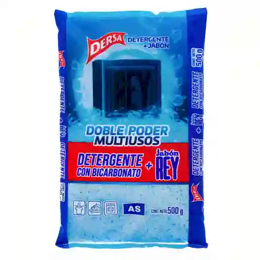 Dersa Detergente en Polvo Doble Poder Bicarbonato + Jabón Rey