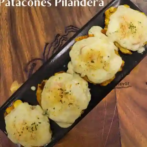 Patacones pilandera