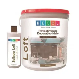 Recol Revestimiento Decorativo Mate Gris Basalto