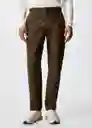 Pantalón Daniel Marron Talla 46 Hombre Mango