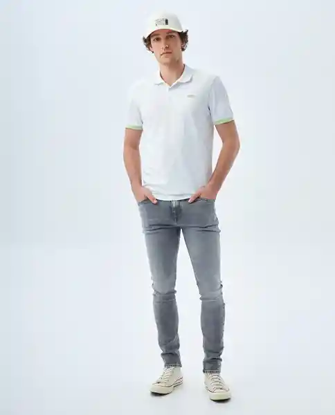 Camiseta Hombre Blanco Talla L 809f000 Americanino