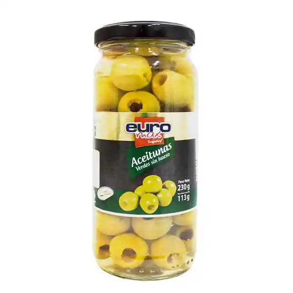 Aceitunas Verdes Sin Hueso Euro