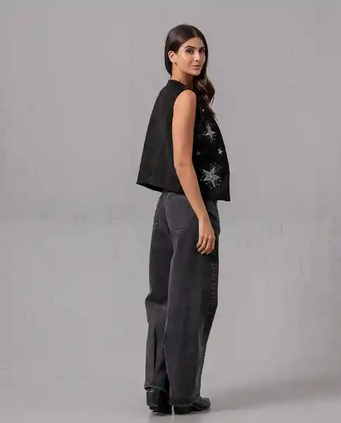Chaleco Mujer Negro Noche Ultraoscuro Talla M 67078 Rifle