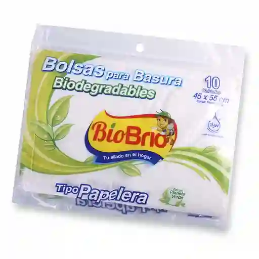 BioBrio Bolsa para Basura Biodegradable 