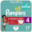 Pampers Cruisers 360 Pañales Talla 6 17U