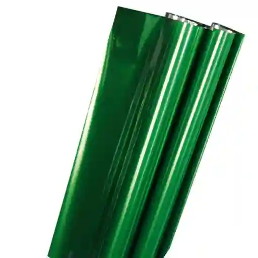 El Tío Papel de Regalo Metalizado Verde