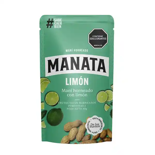 Manata Maní Horneado Miel Canela