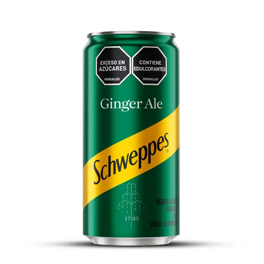 Schweppes Gaseosa Ginger Ale 269ml