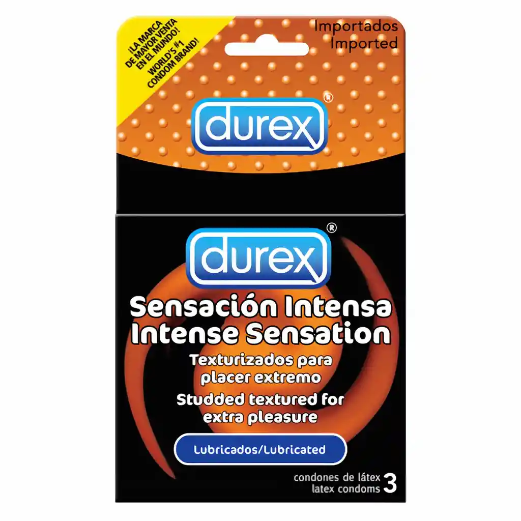 Durex Preservativos Sensacion Intensa