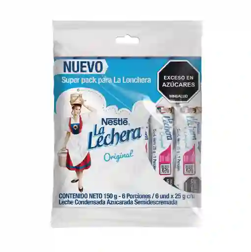 Leche La Lechera Azucarada Semidescremada (150 Gr)