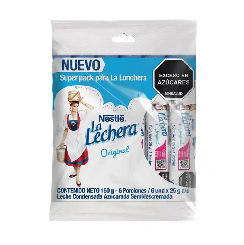 Leche La Lechera Azucarada Semidescremada (150 Gr)