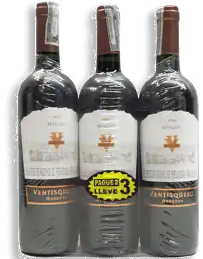 Ventisquero Vino Tinto Reserva Merlot Botella