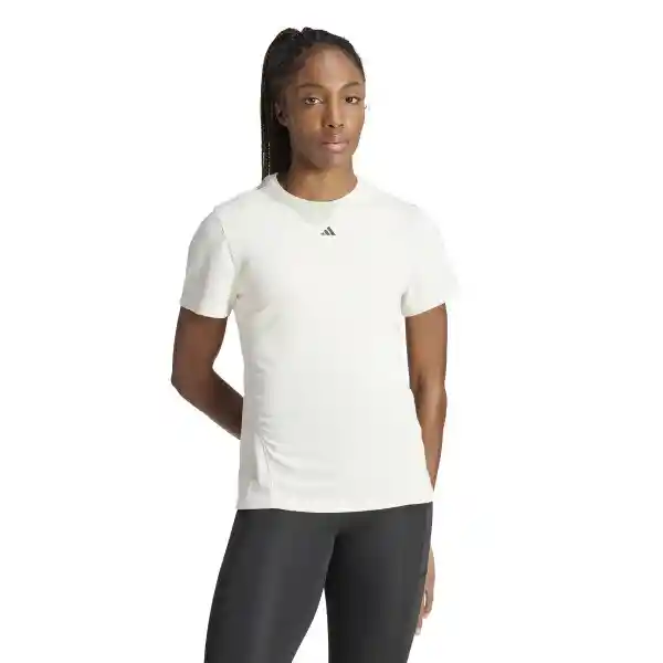 Adidas Camiseta D4t Hiit Sc T Mujer Blanco Talla L IU1124
