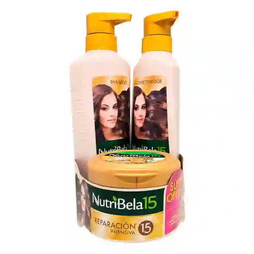 Nutribela Shampoo Acondicionador y Tratamiento