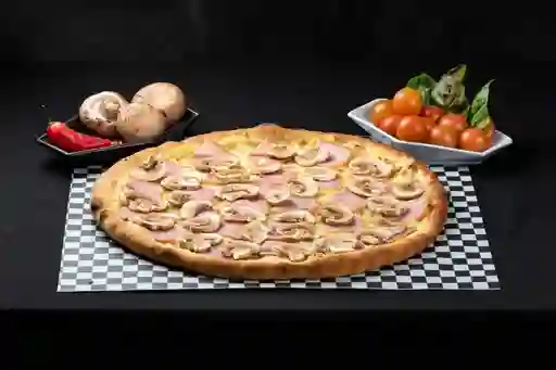 Pizza Jamon Champiñones personal
