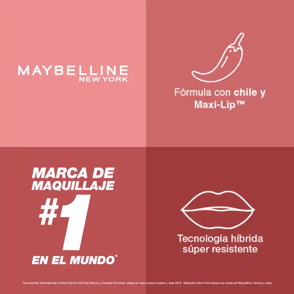 Maybelline Brillo Labios Lifter Gloss Plump Hot Chili