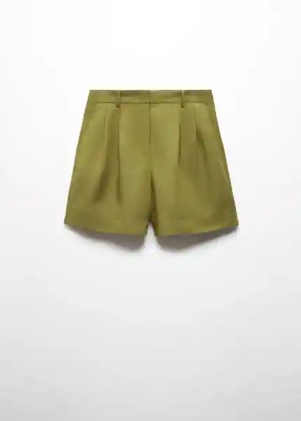 Bermuda Max Khaki Talla L Mujer Mango