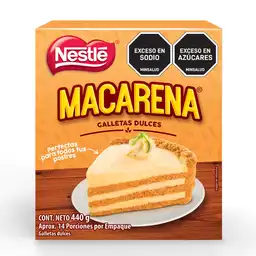 Galletas dulces MACARENA tipo Graham x 440g