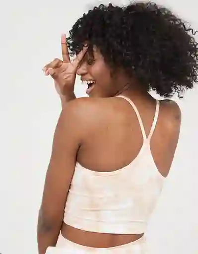 Top Deportivo Aerie Beige Talla Small American Eagle 26961011