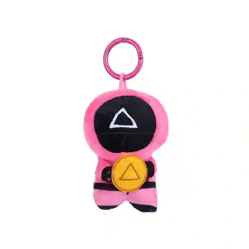 Llavero Guardia Rojo Juego Del Calamar Serie Miniso