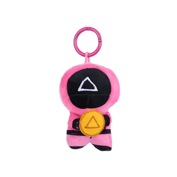Llavero Guardia Rojo Juego Del Calamar Serie Miniso