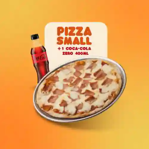 Pizza Small + Coca-cola Zero 400ml