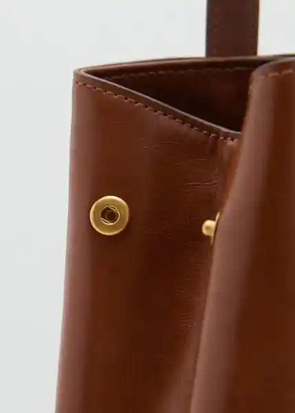 Bolso G Amazona Cuero Talla 99 Mujer Mango