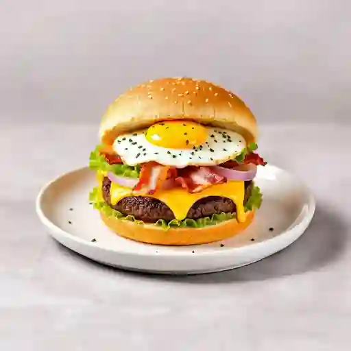 Hamburguesa york artesanal