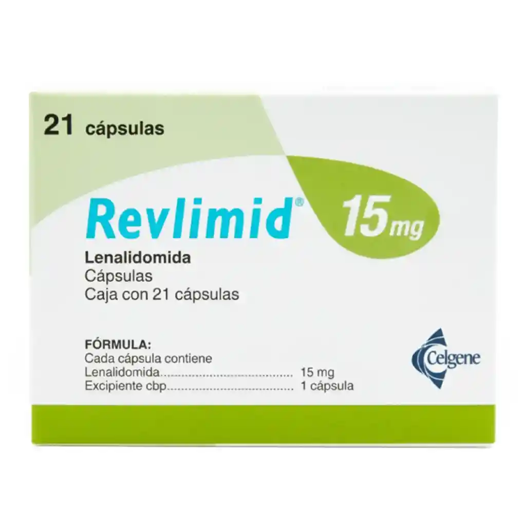 Revlimid Lenalidomida 15 Mg