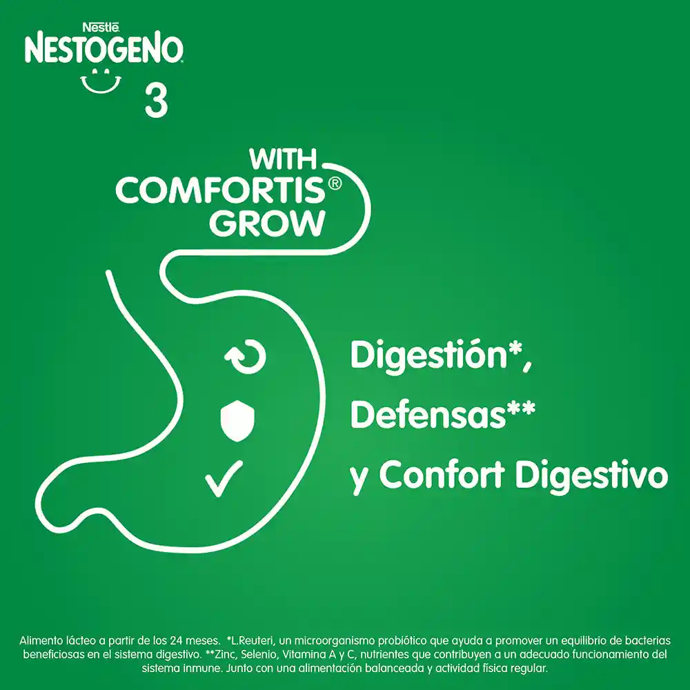 Alimento lácteo NESTOGENO Etapa 3 x 1800g