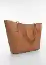 Bolso G Rodri Camel Talla 99 Mujer Mango