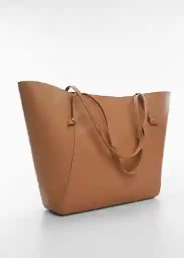 Bolso G Rodri Camel Talla 99 Mujer Mango