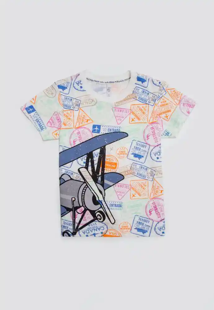 Camiseta Manga Corta 5t-estamp 1