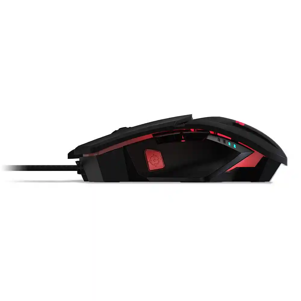 Acer Mouse Alámbrico Nitro Gamer Color Negro con Rojo