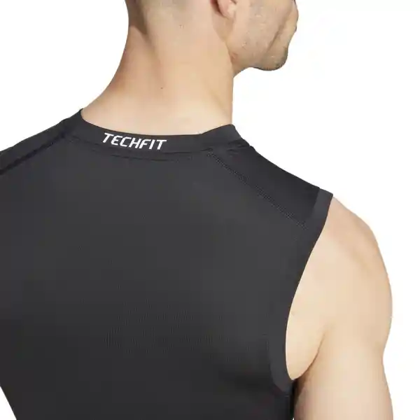 Adidas Camiseta Tf Sl Tee Para Hombre Negro Talla S