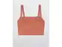 American Eagle Top Deportivo Castaño Talla Medium