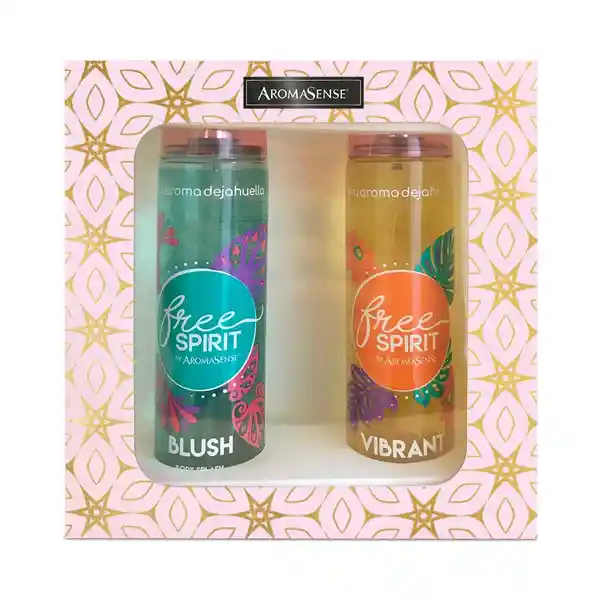 Aromasense Estuche Splash Free Blush y Vibrant