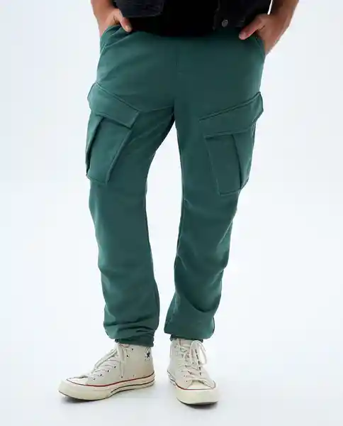 Pantalon Hombre Verde Talla 32 839f000 Americanino