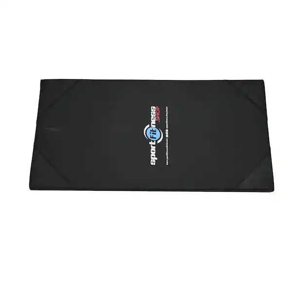 Colchoneta Profesional Abdomen Yoga Gimnasio Negra 201