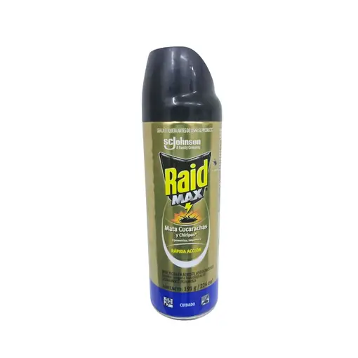 Insecticida Mata Cucarachas y Chiripas - Raid 226 ml