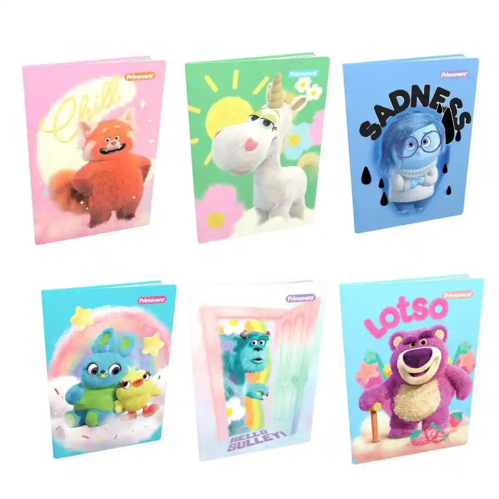 Cuaderno Cuadriculado 100 Hojas Cosido Tapa Dura Primavera