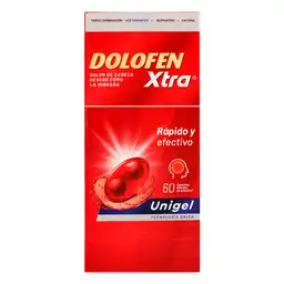 Dolofen Xtra Cápsulas de Gelatina (250 mg / 400 mg / 65 mg)