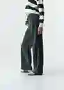 Pantalón Adri Mujer Verde Hidai Ultraoscuro Talla 12 433G358 Naf Naf