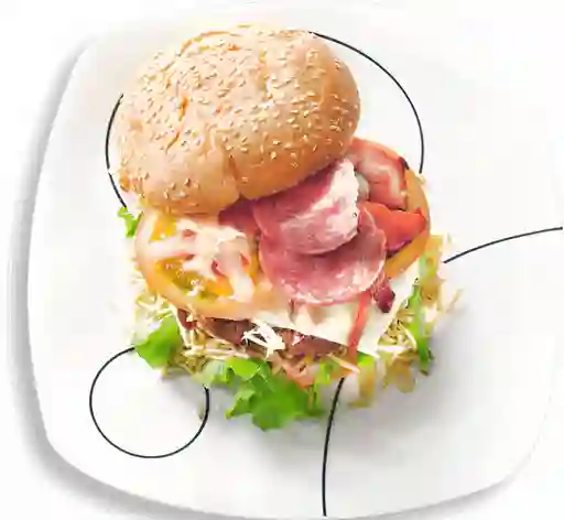 Hamburguesa Mixta.