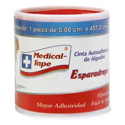 Medical Tape Esparadrapo Cinta Adhesiva de Algodón Rollo 