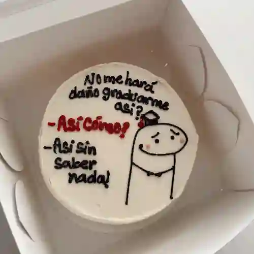 Mini Pastel - No Me Hara Daño Graduarme