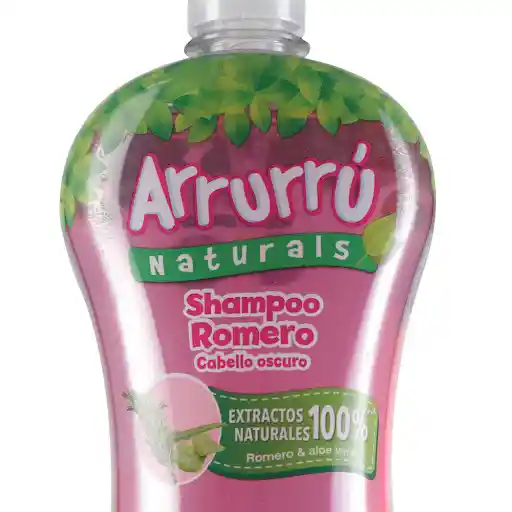 Arrurrú Shampoo con Romero para Cabello Oscuro