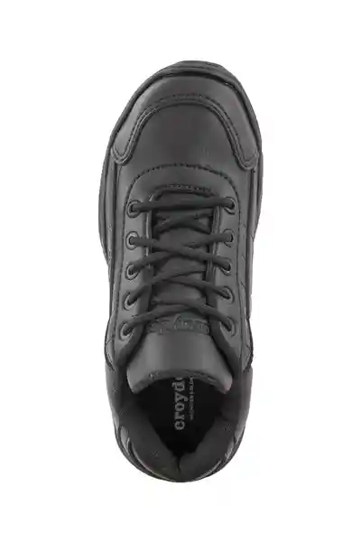 Croydon Tenis Escolares Colegial xx Unisex Negro Talla 29